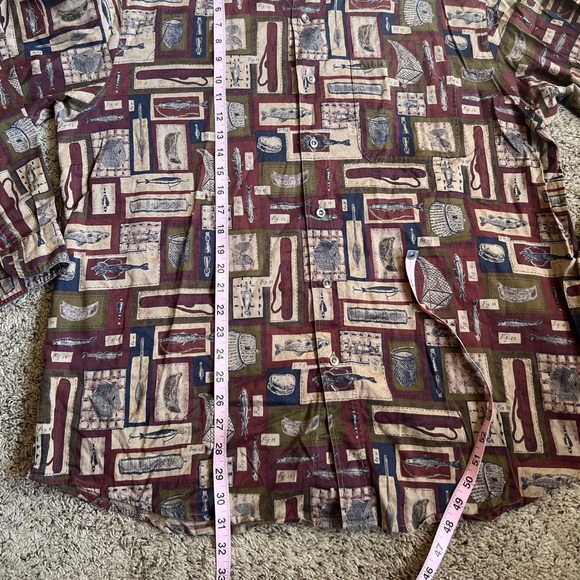 Woolrich Button Down Fly Fishing Plaid Shirt XL - Picture 5 of 5